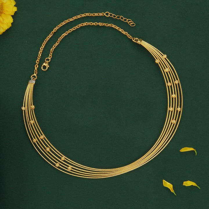 Dainty Charm Hasli Necklace