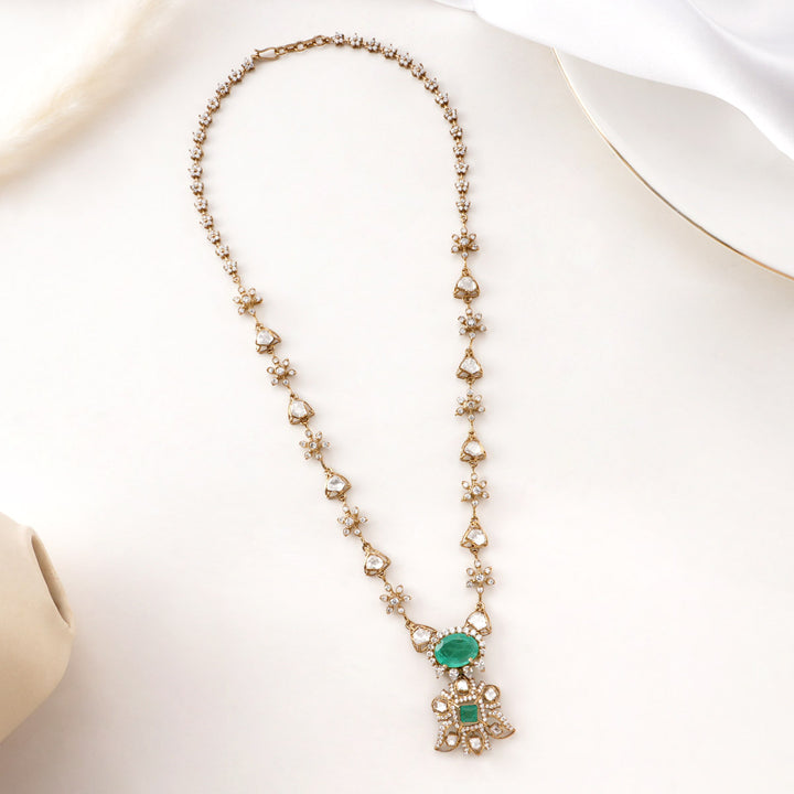 Chic Shine Victorian Long Necklace set