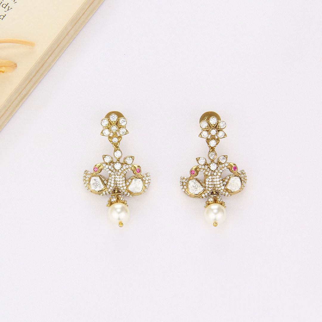 Prinisha Victorian Long Necklace set