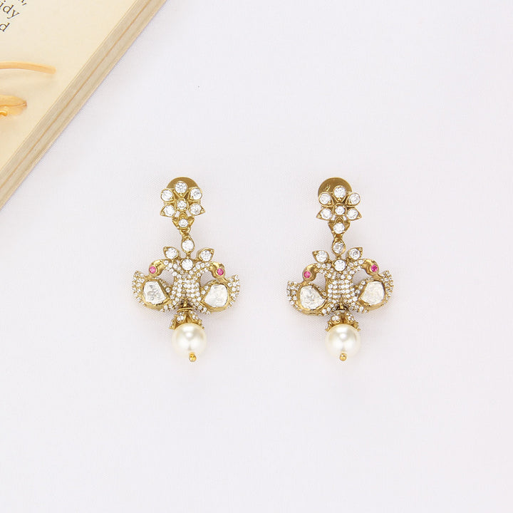 Prinisha Victorian Long Necklace set