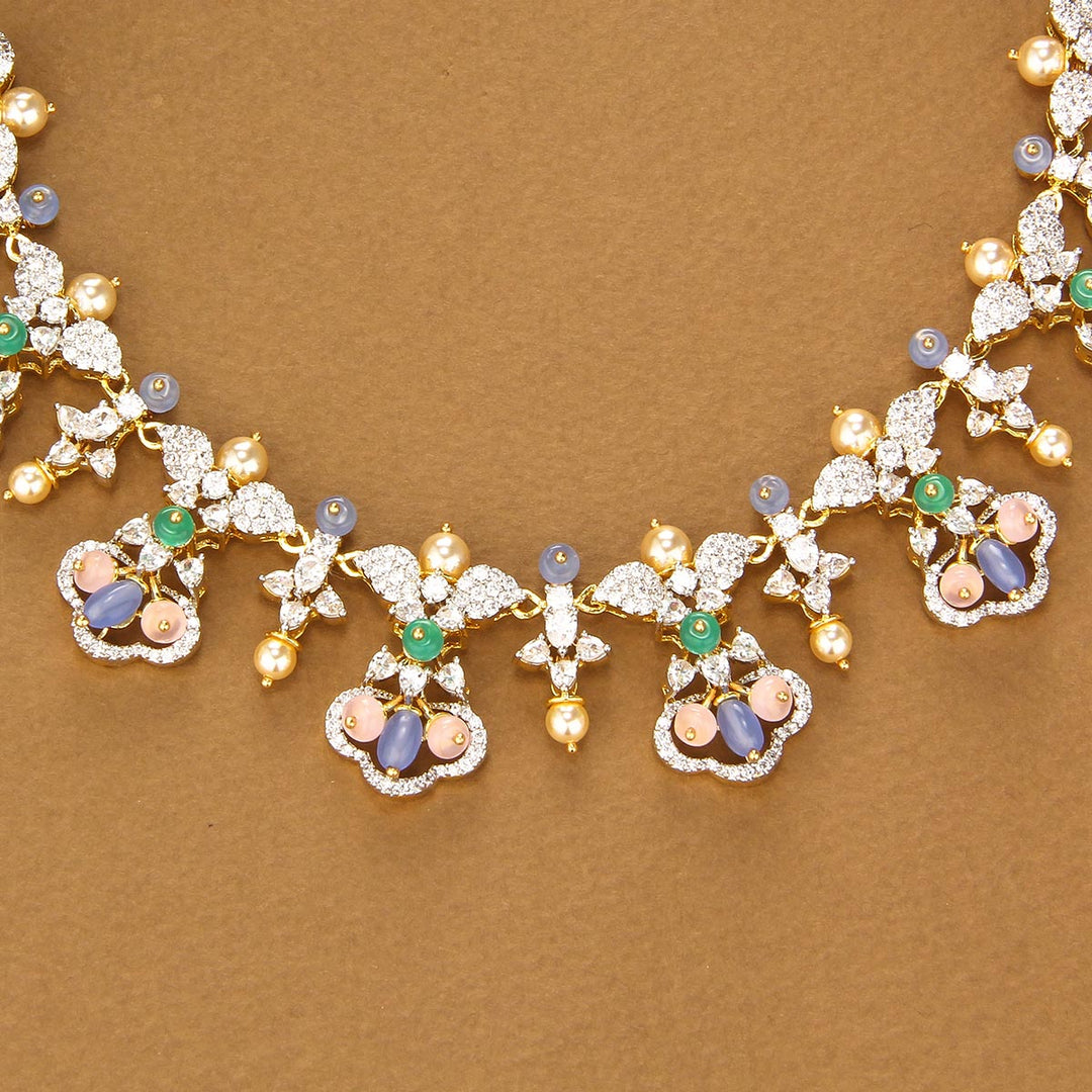 Pragalya Avikam Short Necklace Set