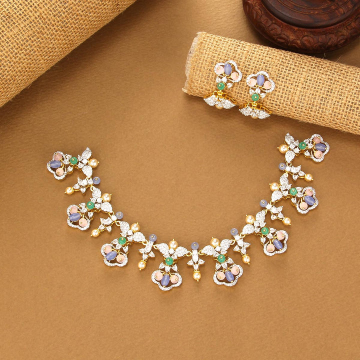 Pragalya Avikam Short Necklace Set