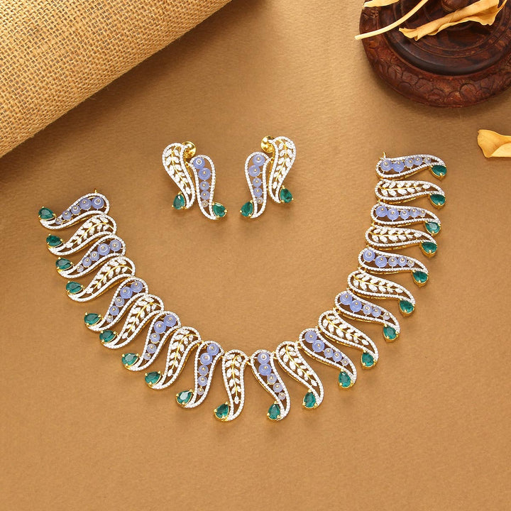 Amritha Avikam Short Necklace Set