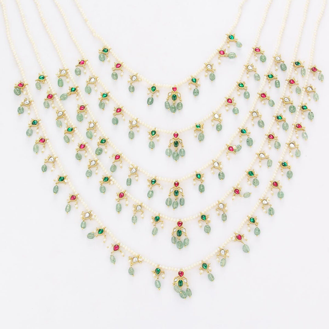 Grand Layered Long Necklace