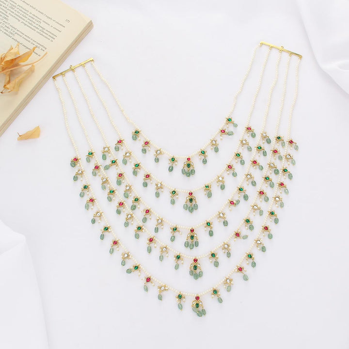 Grand Layered Long Necklace