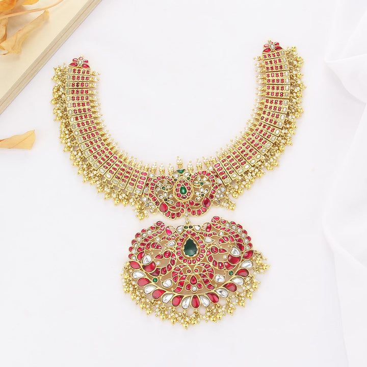 Dhananya Kundan Short Necklace