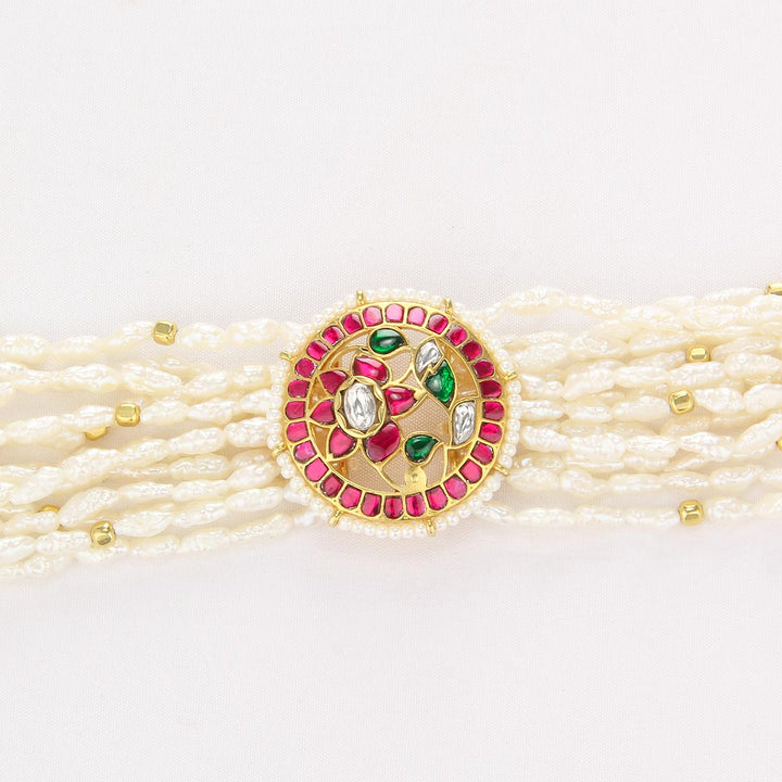 GlamLure Kundan Choker