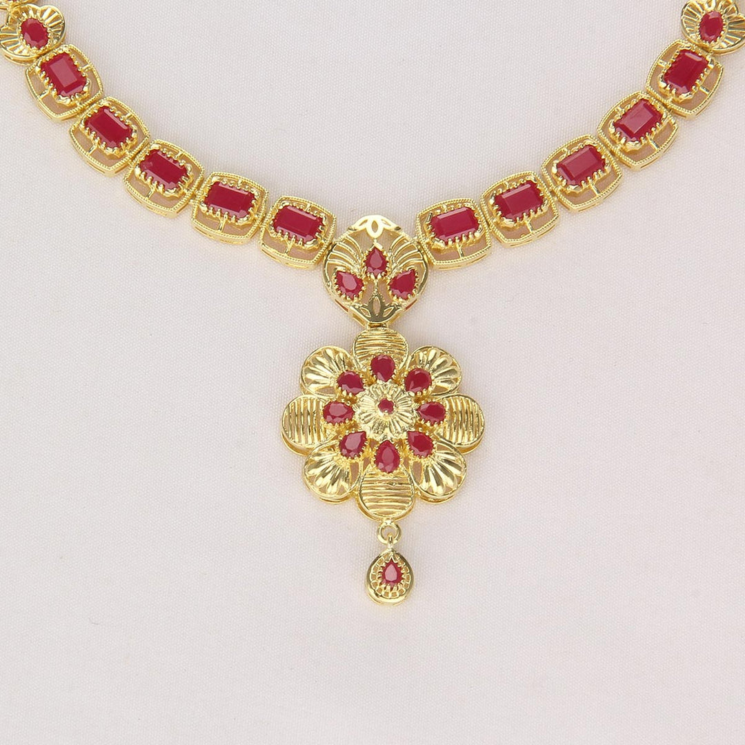 Bindhu Short Necklace Set