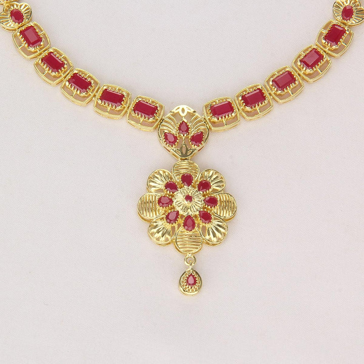 Bindhu Short Necklace Set