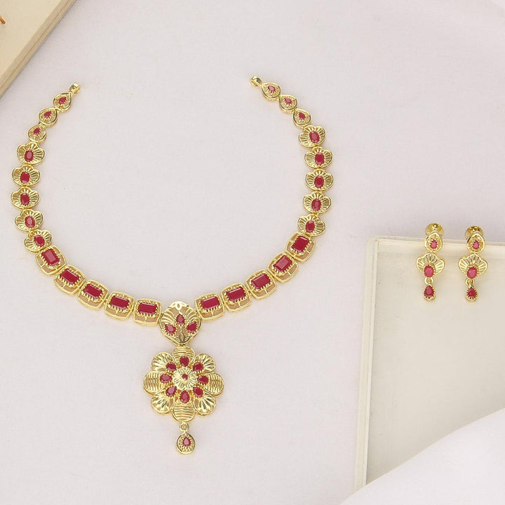 Bindhu Short Necklace Set