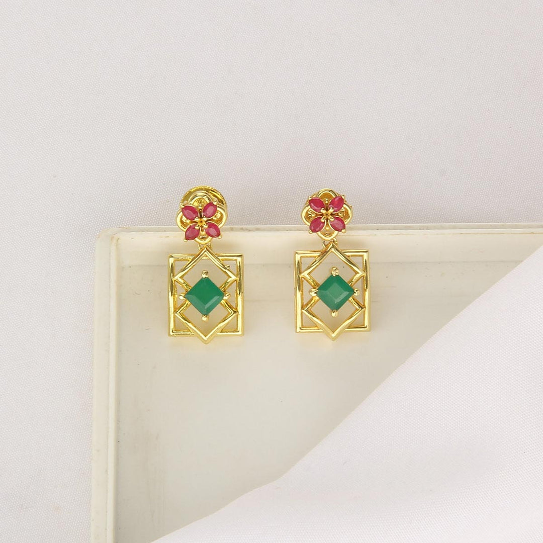 Trendy Pakshi Short Necklace Set