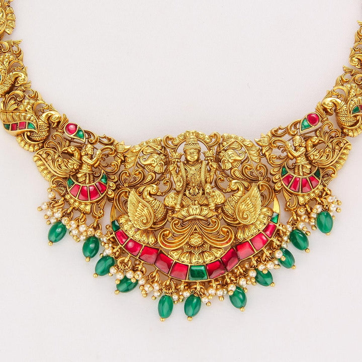 Yaswini Nagas Short Necklace Set