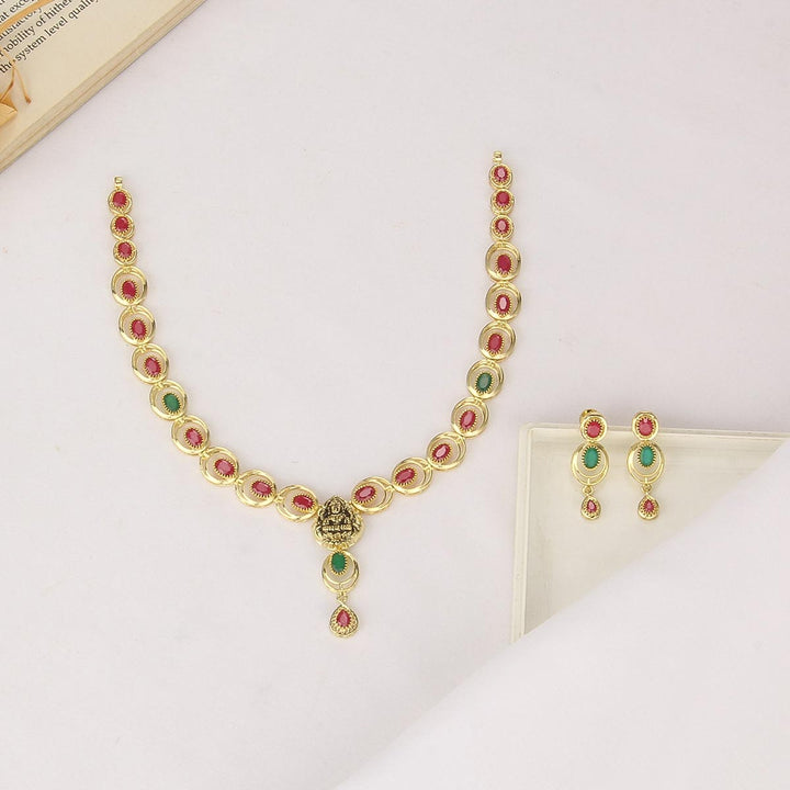 Krithika Short Necklace Set