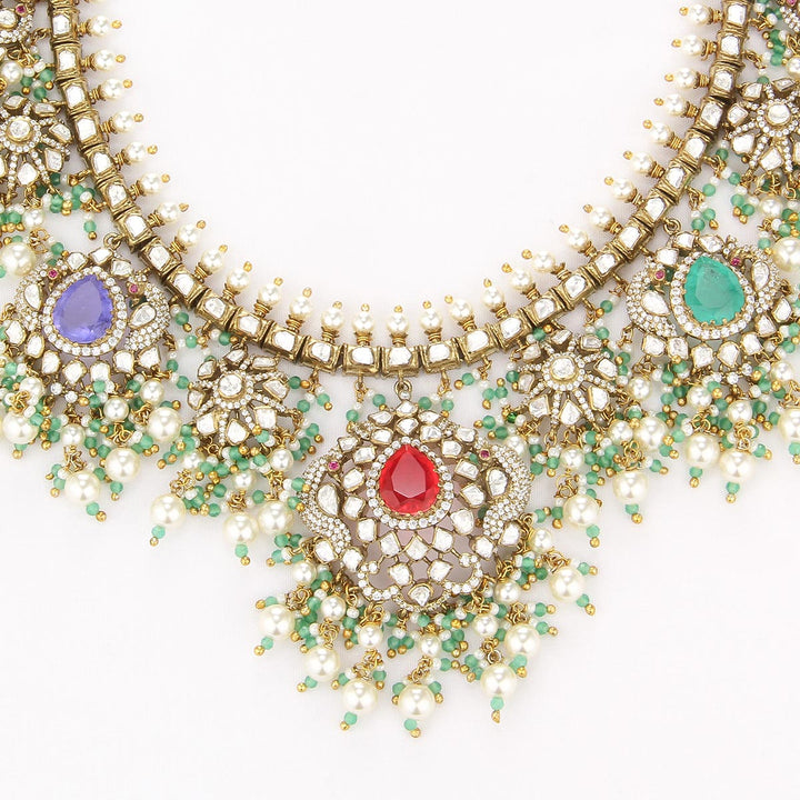 Stunning Victorian Long Necklace Set