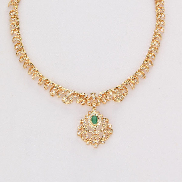 Gleaming Short Necklace Set