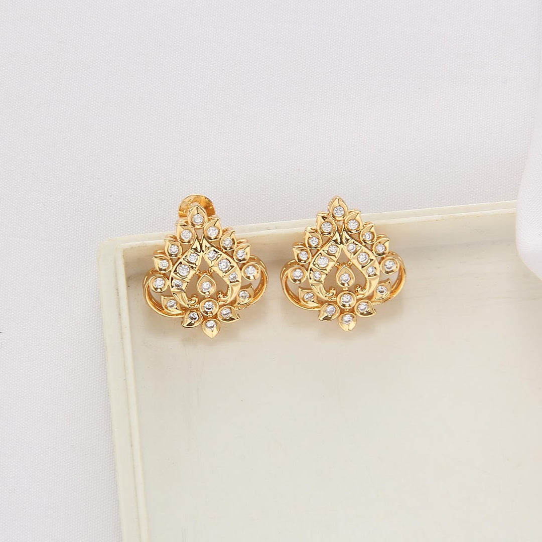 Glittering Short Necklace Set