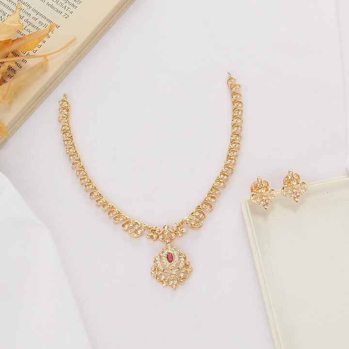 Jashwanthi Short Necklace Set