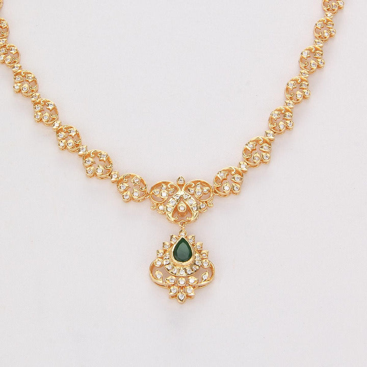 Abhitha Shine Short Necklace Set