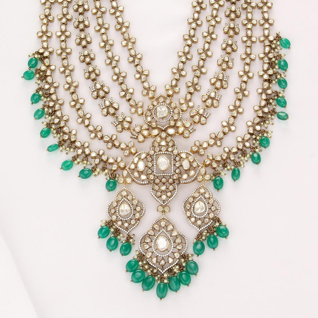 Cyrena Victorian Long Necklace set