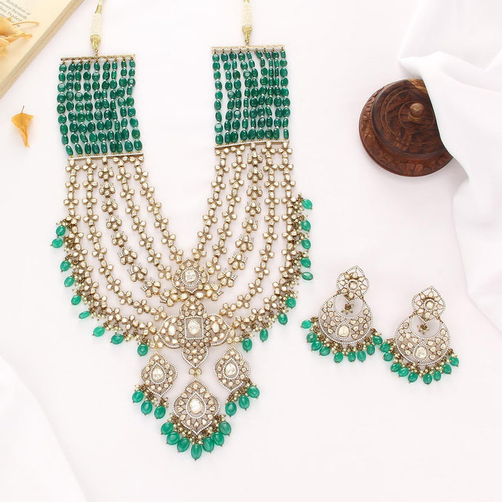 Cyrena Victorian Long Necklace set