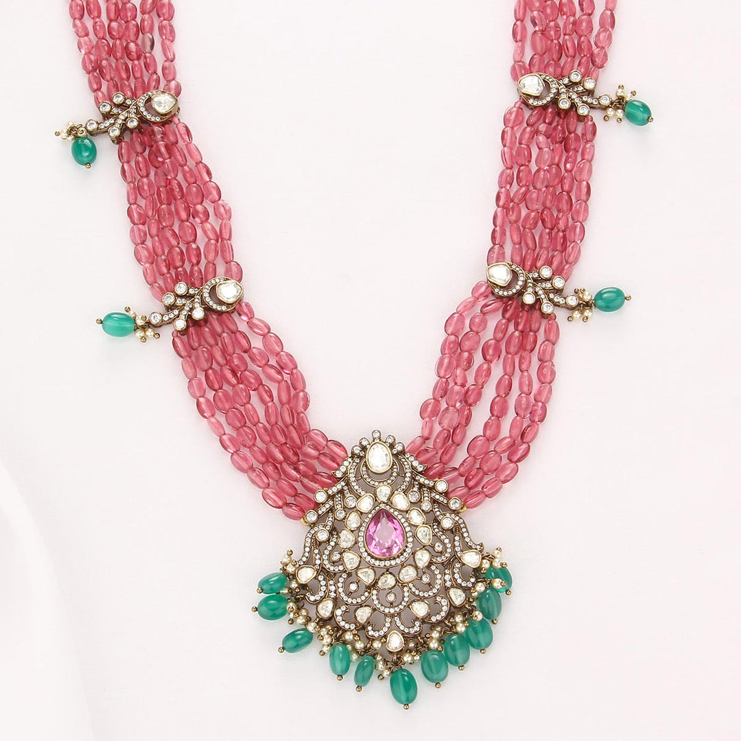 Grandeur Victorian Long Necklace set