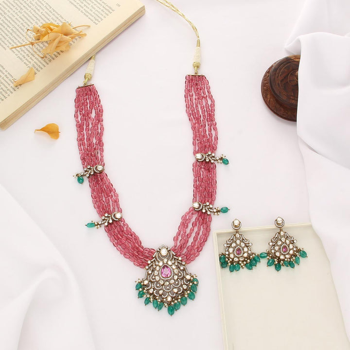 Grandeur Victorian Long Necklace set