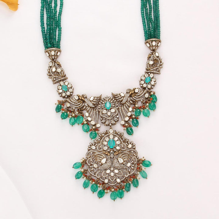 Gavina Victorian Long Necklace set