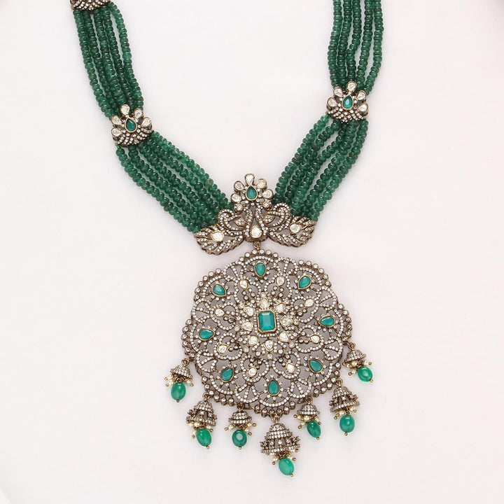 Helyna Victorian Long Necklace set