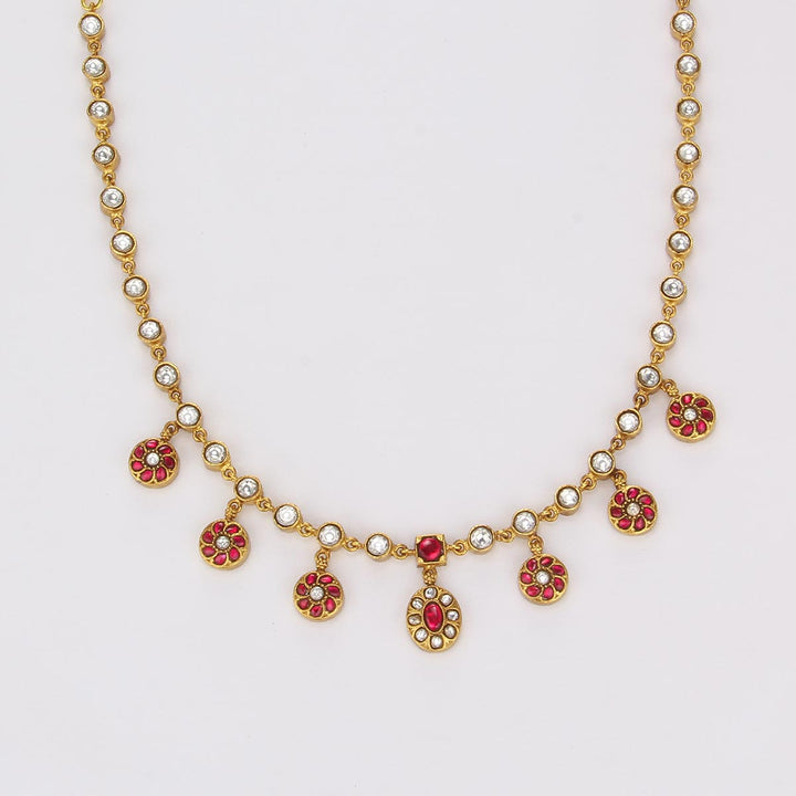 Hesitha Kundan Short Necklace