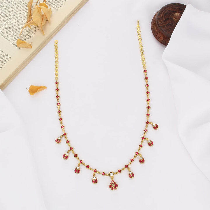 Classic Kundan Short Necklace