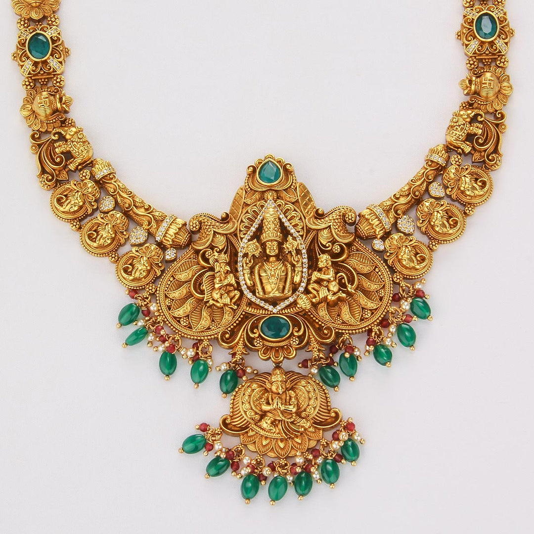 Amara Charm Nagas Long Necklace Set
