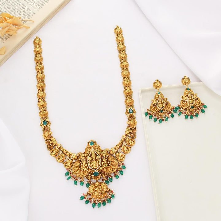 Amara Charm Nagas Long Necklace Set