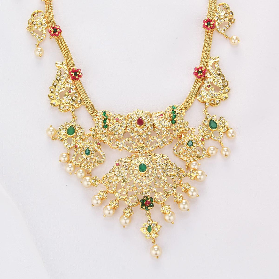 Vedic Charm Long Necklace Set