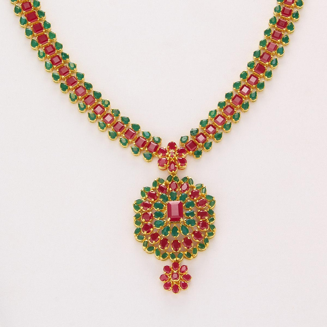 Trendy Long Necklace Set