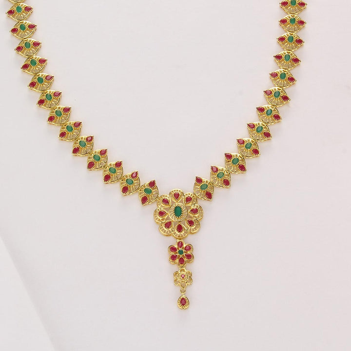 Nishalini Long Necklace Set