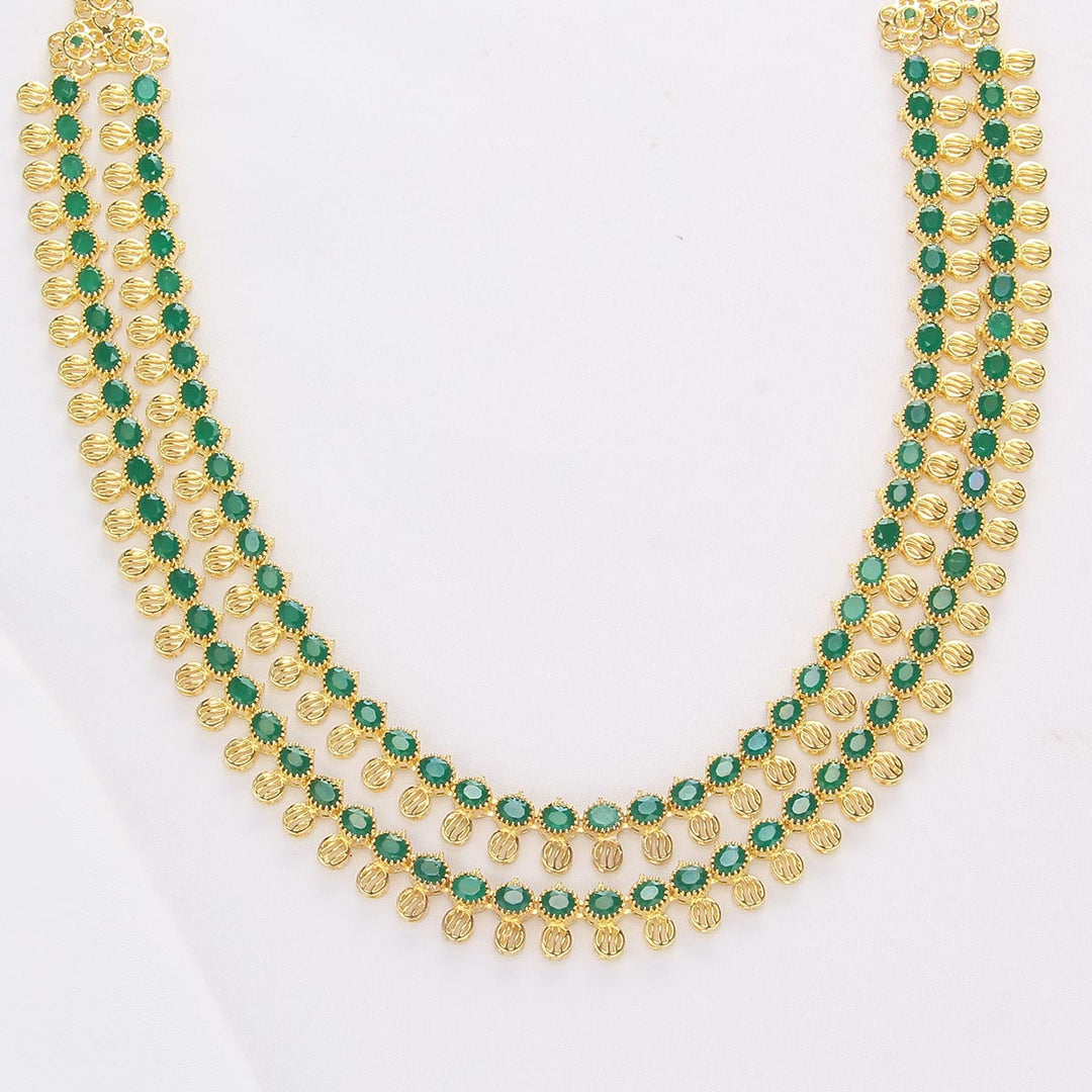 Crown Classic Long Necklace Set