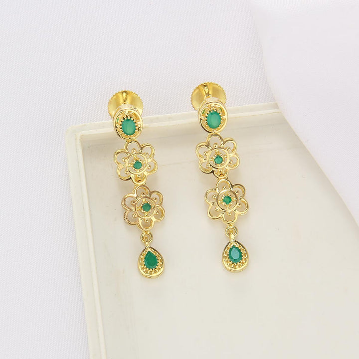 Crown Classic Long Necklace Set