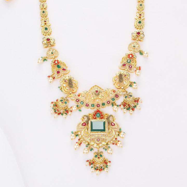 Pachi Aura Long Necklace Set