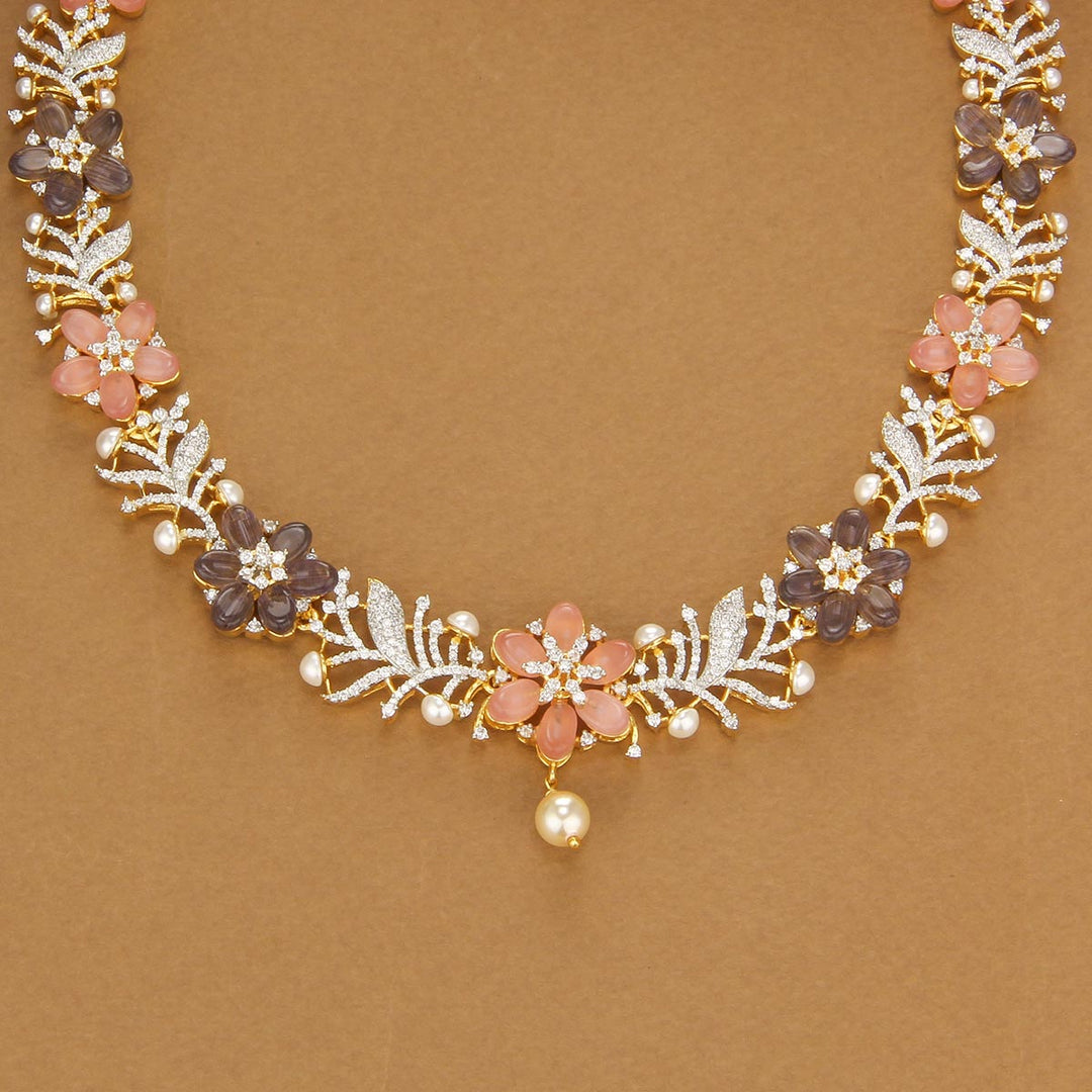 Shivyashri Avikam Short Necklace Set