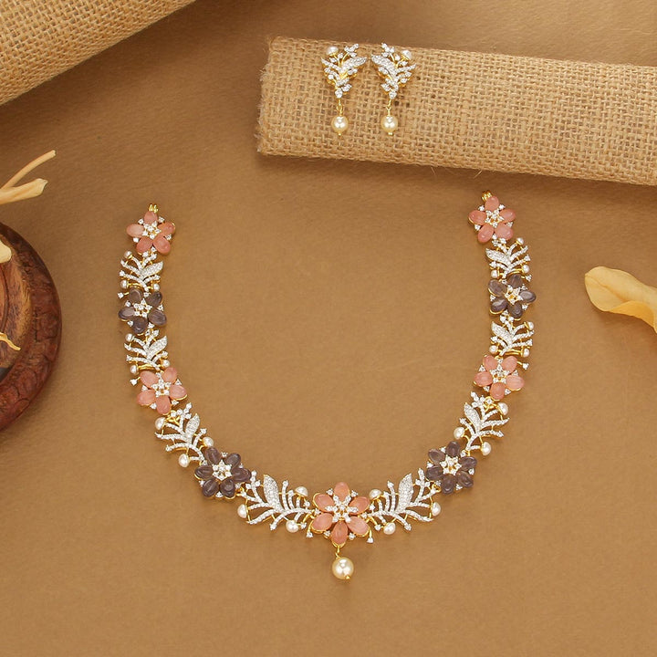 Shivyashri Avikam Short Necklace Set
