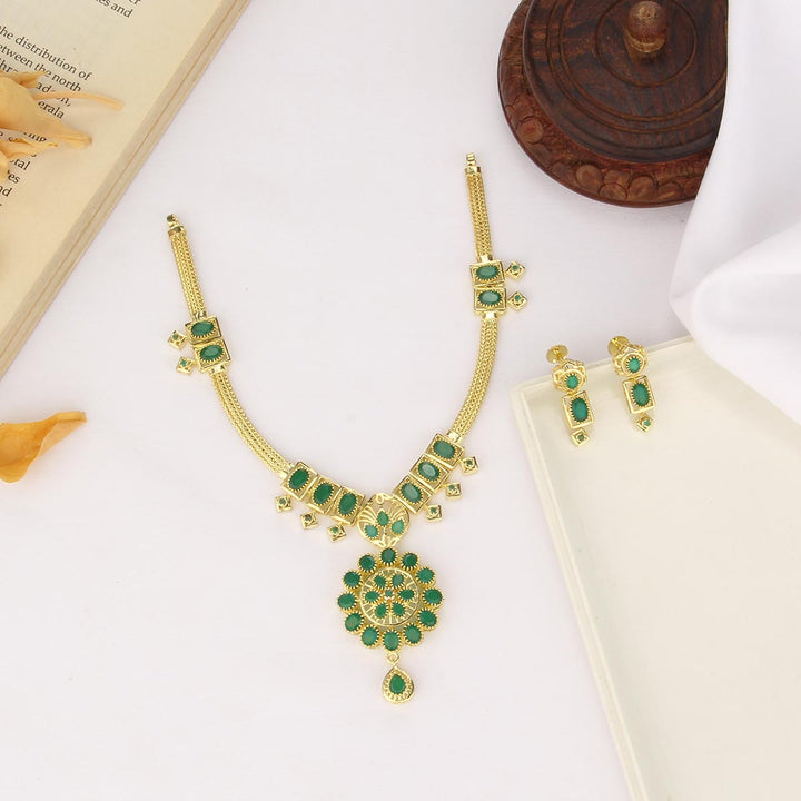 Anagha Short Necklace Set