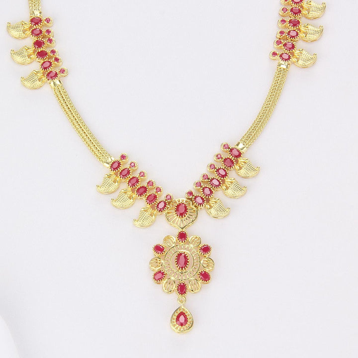 Luxe Line Short Necklace Set