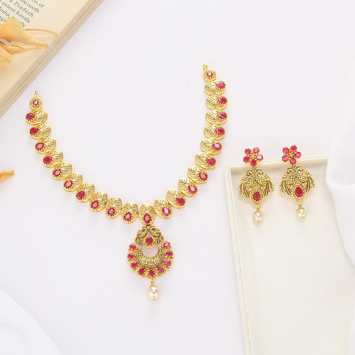 Trend Aura Short Necklace Set