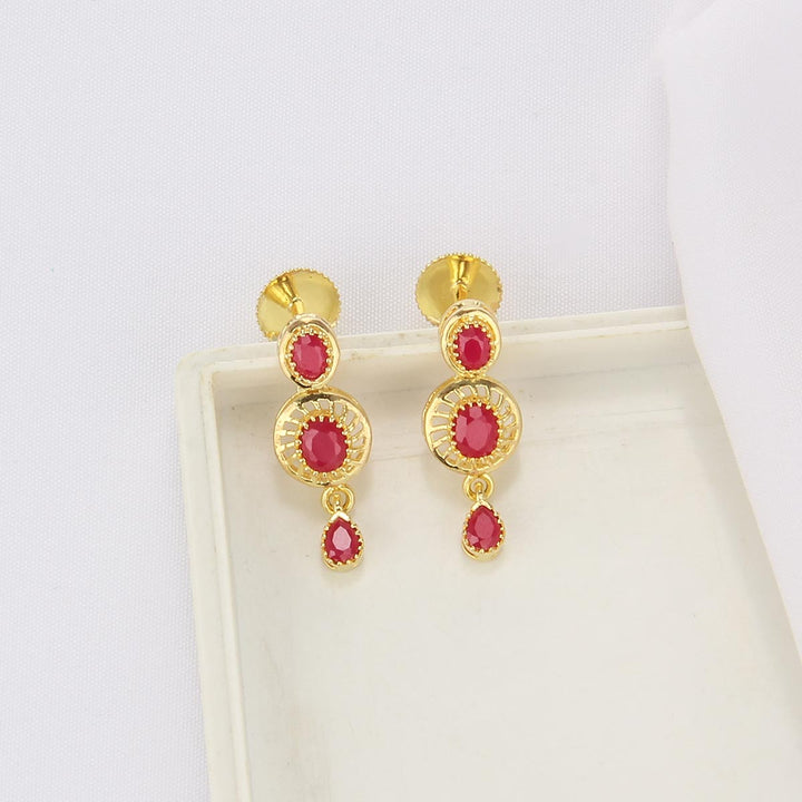 Glowing Short Necklace Set