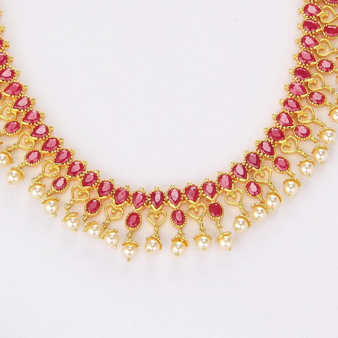 Pachi Glow Short Necklace Set