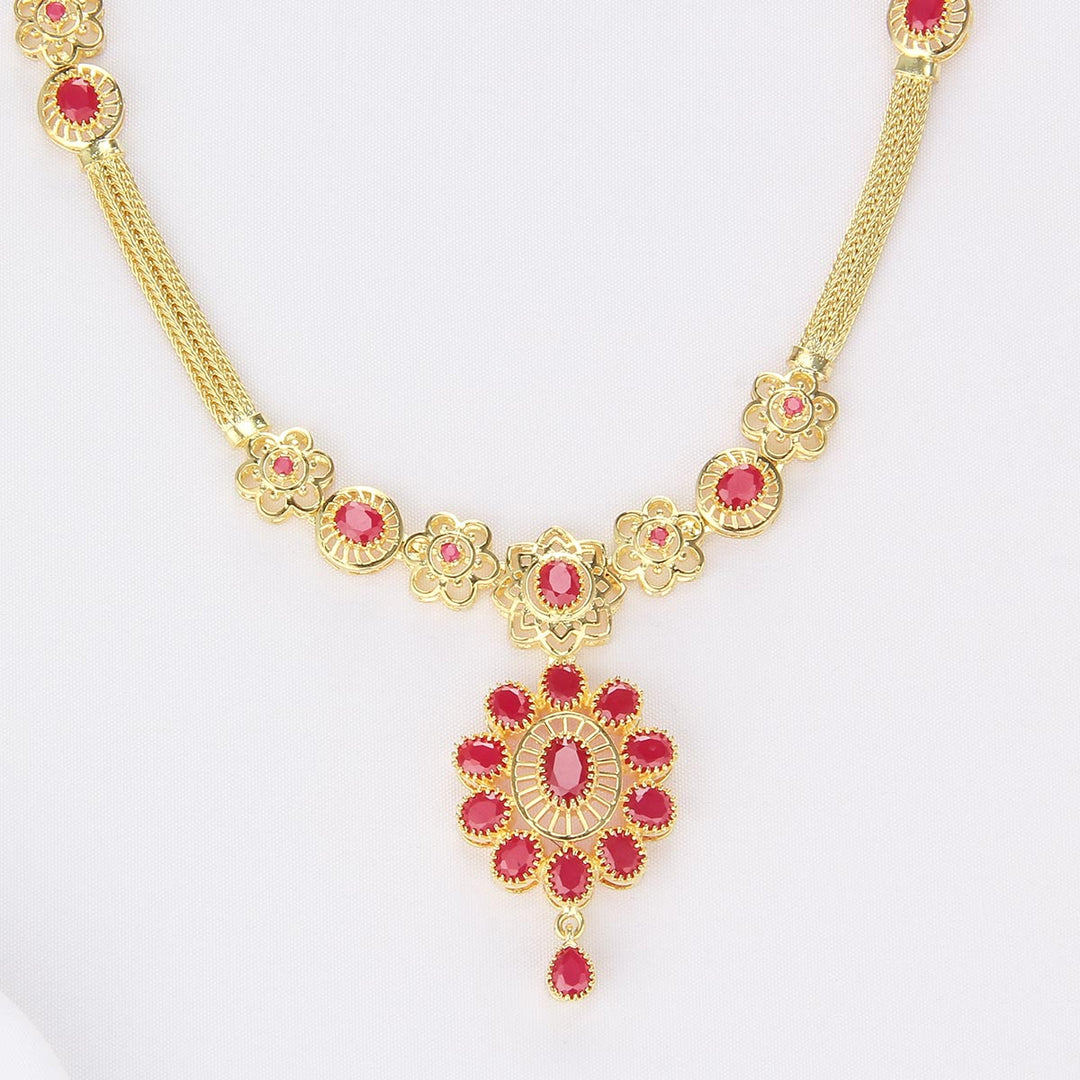 Empress Glow Short Necklace Set