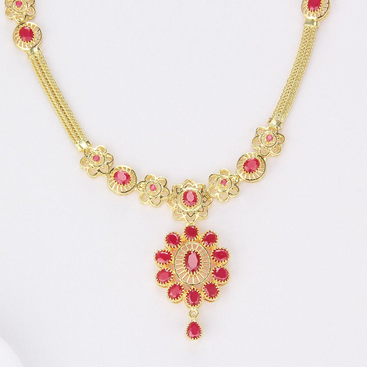 Empress Glow Short Necklace Set