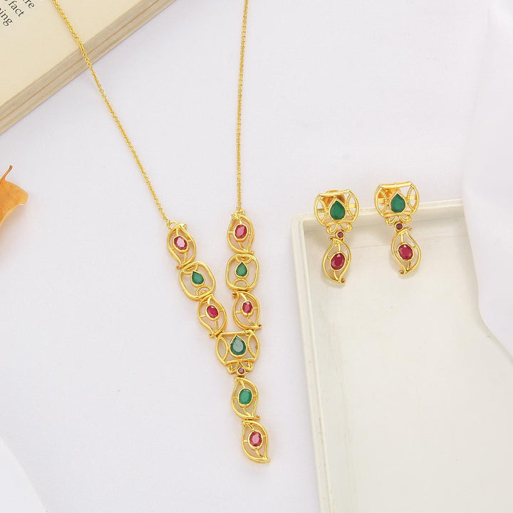 Elegance Long Necklace Set