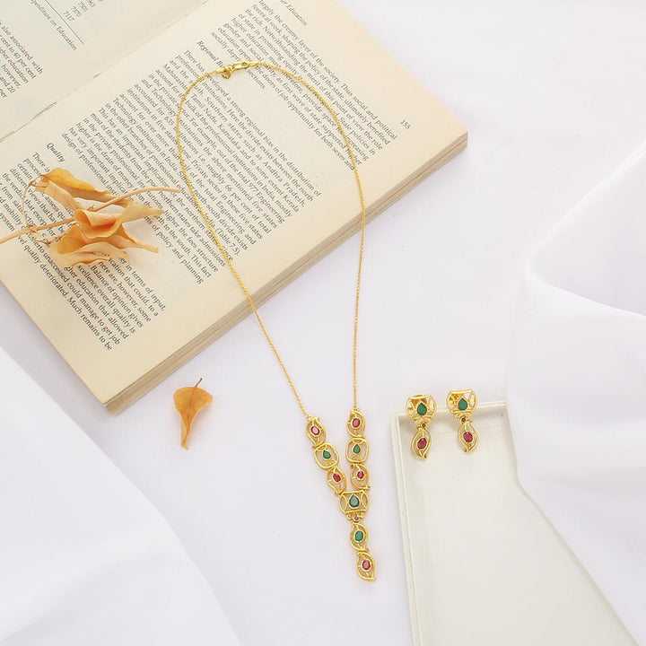 Elegance Long Necklace Set