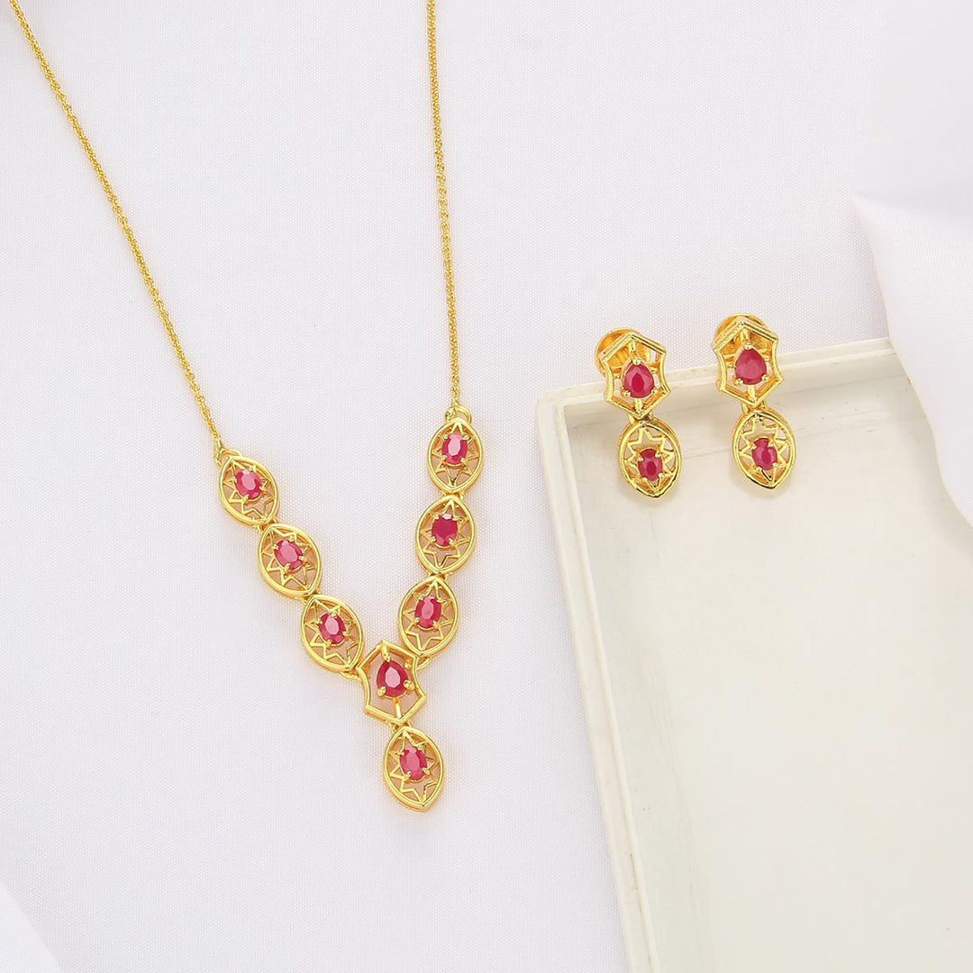 Classic Long Necklace Set